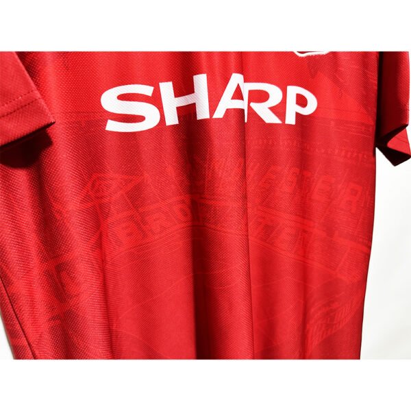 1994-1996 Manchester United Home retro football jersey