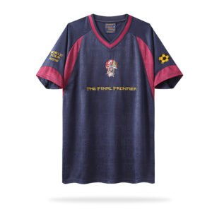 2010 Iron Maiden Home retro football jersey