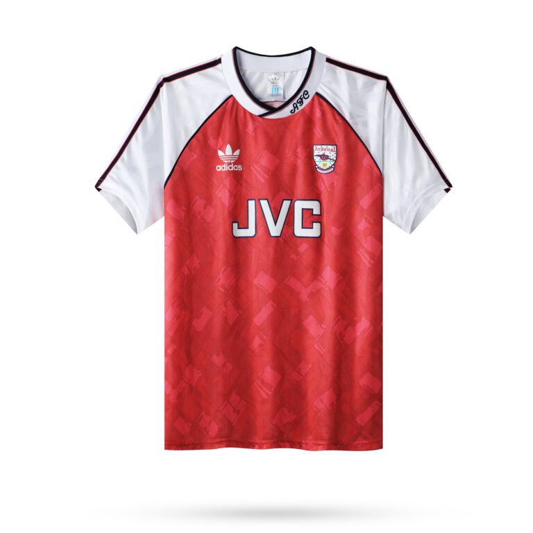 1990-92 Arsenal Home retro football jersey