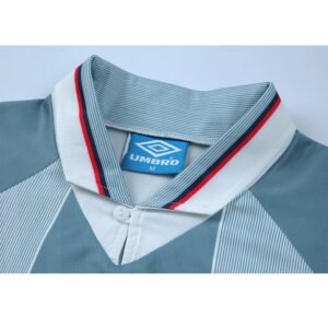 1996 England Away retro football jersey