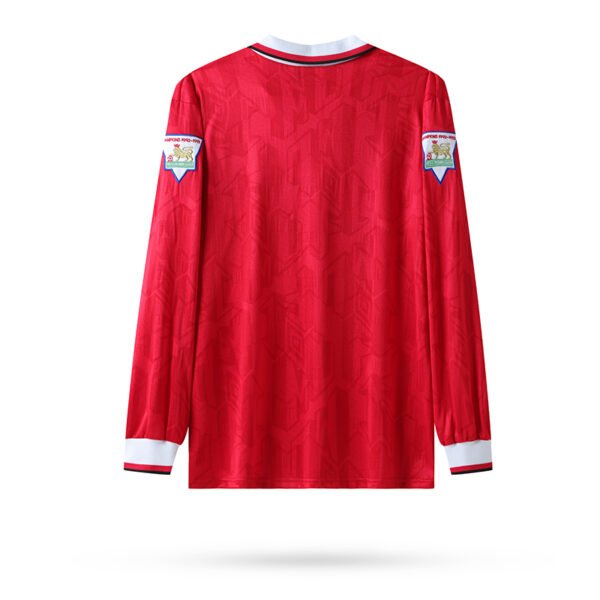 1992-1993 Manchester United Champion (LS) Home retro football jersey