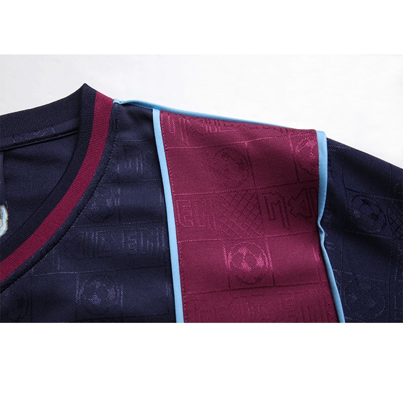 2011 Iron Maiden Home retro football jersey