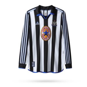 1999-00 Newcastle United (LS) Home retro football jersey