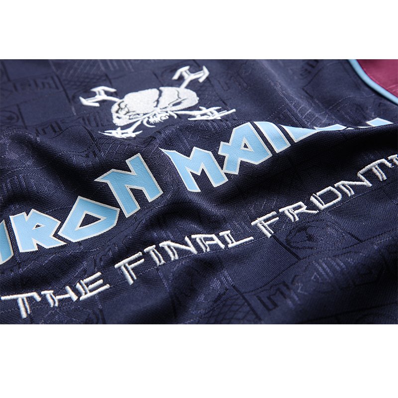 2011 Iron Maiden Home retro football jersey