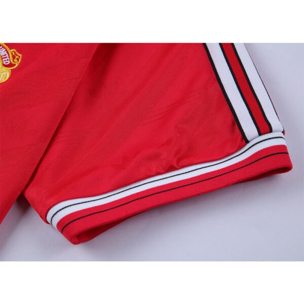 1986-88 Manchester United Home retro football jersey