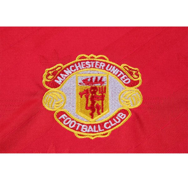 1986-88 Manchester United Home retro football jersey