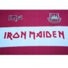 Iron Maiden x West Ham Home retro football jersey