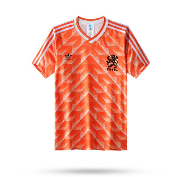 1988 Netherlands Home retro football jersey