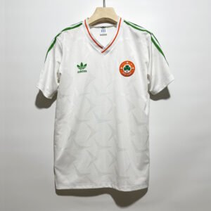 1990 Ireland Match Away retro football jersey