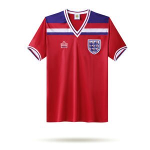 1982 England Away retro football jersey