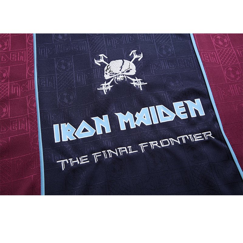 2011 Iron Maiden Home retro football jersey