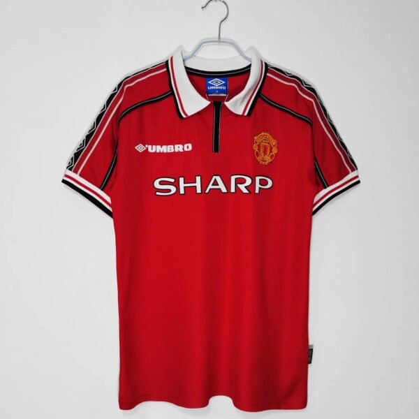 1998/99 Manchester United Home Retro Shirt retro football jersey