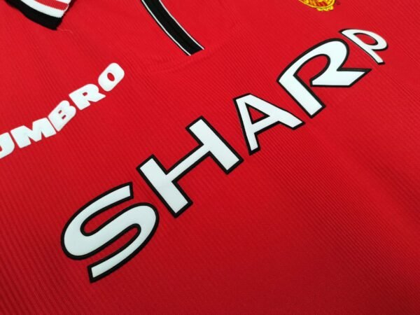 1998/99 Manchester United Home Retro Shirt retro football jersey