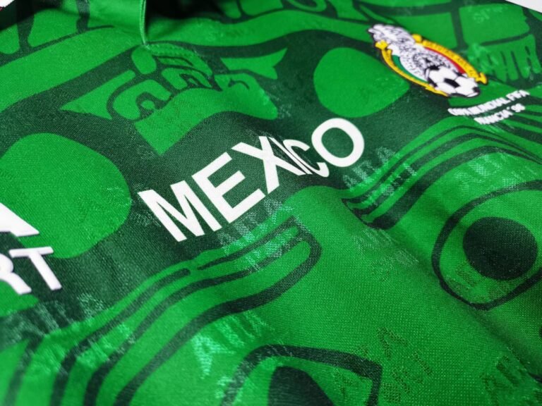 Mexico 1998 Retro WBC Jersey - Mexican Soccer Home Kit