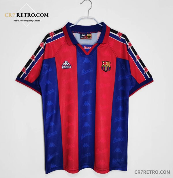 Vintage Barcelona home football shirt for 1995/97 season