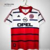 Bayern away football shirts for the 1998/00 season