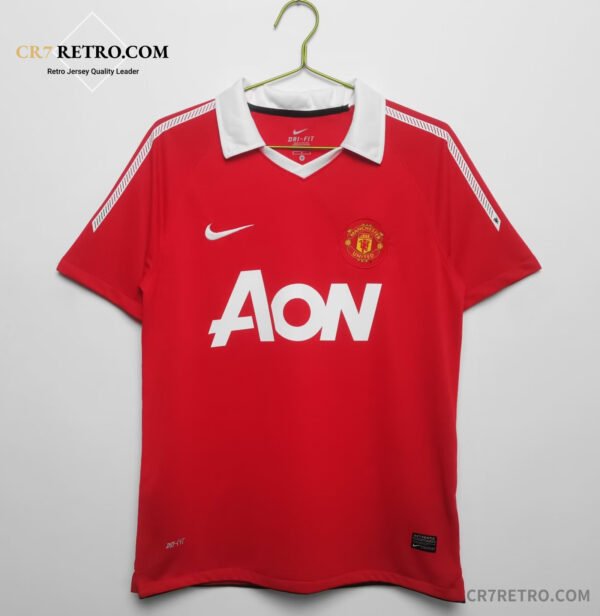 2010/11 vintage Manchester United home football shirt