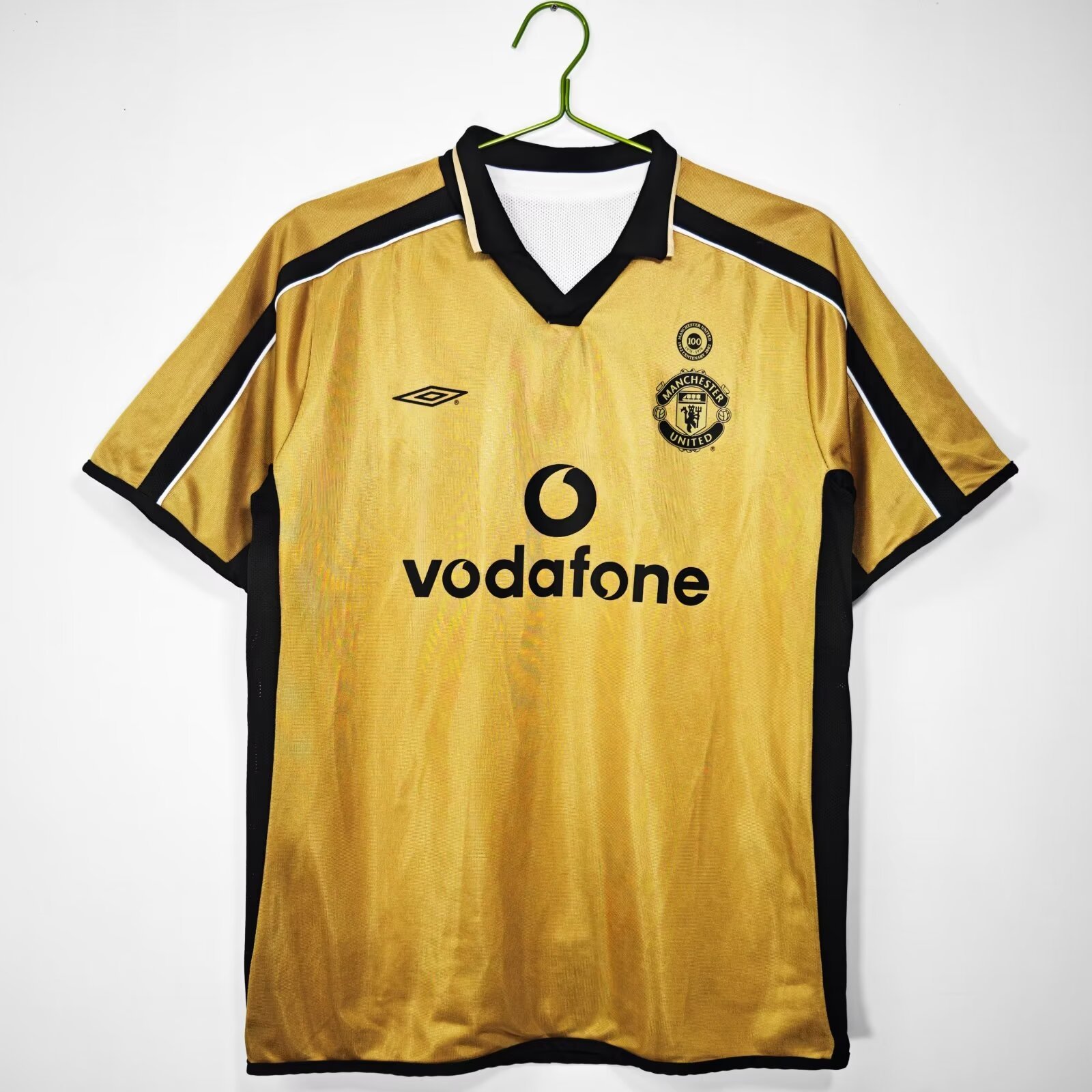 2001/02 Manchester United Reversible Centenary Edition vintage football shirt S-2XL - immagine 2