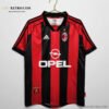 Vintage football shirts for the 1998/99 AC Milan home season