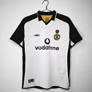 2001/02 Manchester United Reversible Centenary Edition vintage football shirt S-2XL - Imagen 4