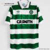 1989/91 Celtic home vintage football shirt