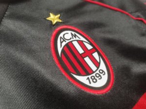 1998/99 AC Milan Paolo Maldini #3 Away Retro Jersey – Featuring the iconic design and Maldini’s #3 jersey worn during AC Milan's legendary 1998/99 season.