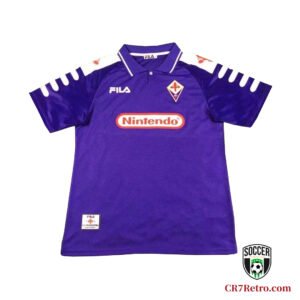 1998/99 Fiorentina Home Retro Football Jersey – Classic Purple Fiorentina Shirt