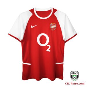 2002/04 Arsenal Home Henry #14 Classic Retro Jersey – Henry Arsenal classic shirt, perfect for fan collections and wearing, a tribute to Arsenal’s peak moments.