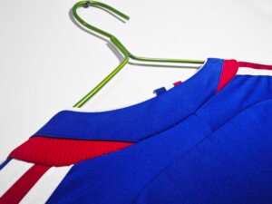 2006 France Home WC ‘06 Retro Soccer Jersey featuring the classic blue design worn by Zidane and the French national team during the 2006 World Cup.