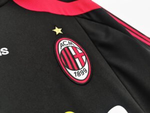 2007/08 AC Milan Away Retro Jersey – Kaka #22 football shirt, classic AC Milan design with Pepsi logo.