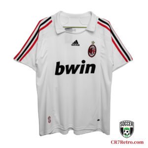 2007/08 AC Milan Kaka #22 Away Jersey – Featuring the iconic Kaka #22 jersey worn during AC Milan's unforgettable 2007/08 season.