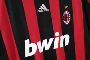 2008/09 AC Milan Home Retro Jersey, Ronaldinho #80, Classic Replica