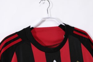 2008/09 AC Milan Home Retro Jersey, Ronaldinho #80, Classic Replica