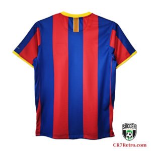 2010/11 Barcelona Home Jersey Messi #10 – Classic retro Barça shirt from the iconic season when Messi led the club to Champions League glory.