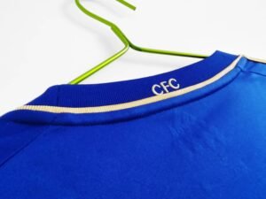 2012/13 Chelsea Home Long Sleeve Retro Jersey, classic Blues replica, perfect for fans and collectors.