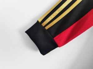 2013/14 AC Milan Home Long Sleeve Mario Balotelli #45 Retro Jersey – Classic red and black striped kit with official name and number.