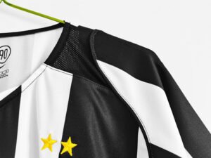 2004/05 Juventus Home Jersey back view featuring classic player number and vintage design.