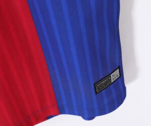 Barcelona 2016/17 Messi home retro jersey featuring the classic Barça #10 design, a must-have for fans and collectors.