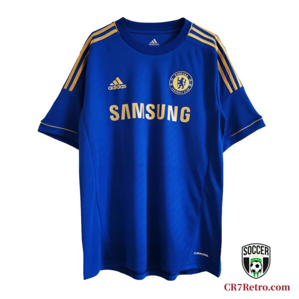 2012/13 Chelsea Home Replica Retro Jersey - Classic Premier League Shirt, Perfectly Recreated Chelsea Style
