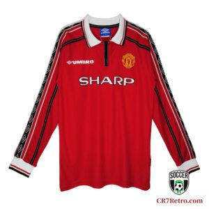 Manchester United 1998/99 Home Jersey – Classic Treble-Winning Kit