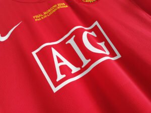 Manchester United 2007/08 Home Jersey – Ronaldo #7 Throwback Kit
