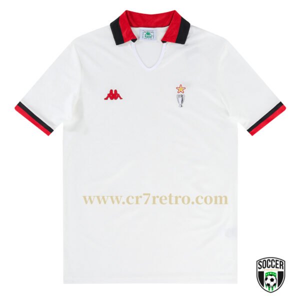 1988/90 AC Milan Away Champions League Final Jersey