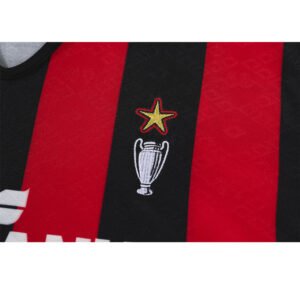 AC Milan 1988-90 Champions League Final Jersey High Quality Replica