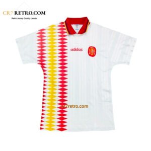 1994 Spain Away Retro Jersey – Vintage Football Shirt with Iconic Design
