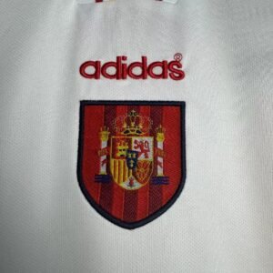 Classic Spain 96 white away jersey