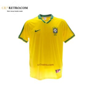 1997 Brazil Home Retro Jersey - Vintage Football Shirt