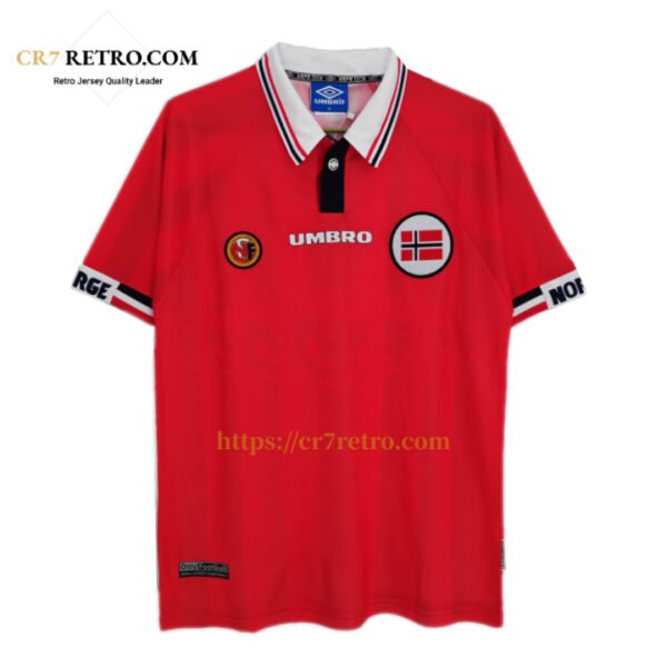 1998/99 Norway Home Retro Jersey vintage football shirt