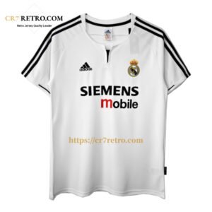2003/04 Real Madrid Home Retro Jersey – Vintage Football Kit