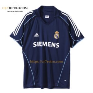 2005/06 Real Madrid Away Retro Jersey - Vintage Football Shirt