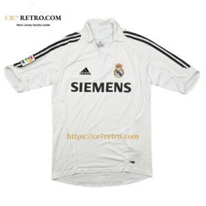 2005/06 Real Madrid Home Retro Jersey – Classic vintage football shirt